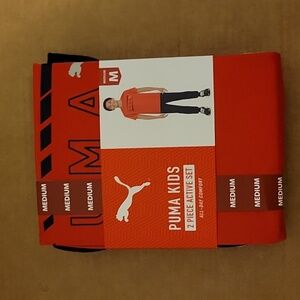NWT: PUMA Boys 2 Piece Active Set